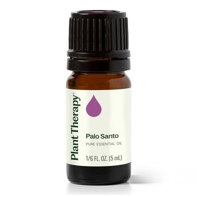 Plant Therapy Palo Santo Essential Oil 5 mL (1/6 oz) 100% Pure Undiluted