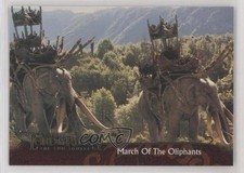 2003 Topps The Lord of Rings Two Towers Update March Oliphants #123 0kb5