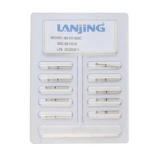 Multi-Use Round Diamonds Dental FG Burs 801 801L Friction Grip Surgical 19 22mm