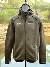 Nike Pro Elite Kenya Team Track Jacket Gray Size M New Without Tags