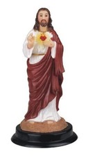 SSG305.15 Sacred Heart of Jesus Holy Figurine Religious Decoration Decor, 5"