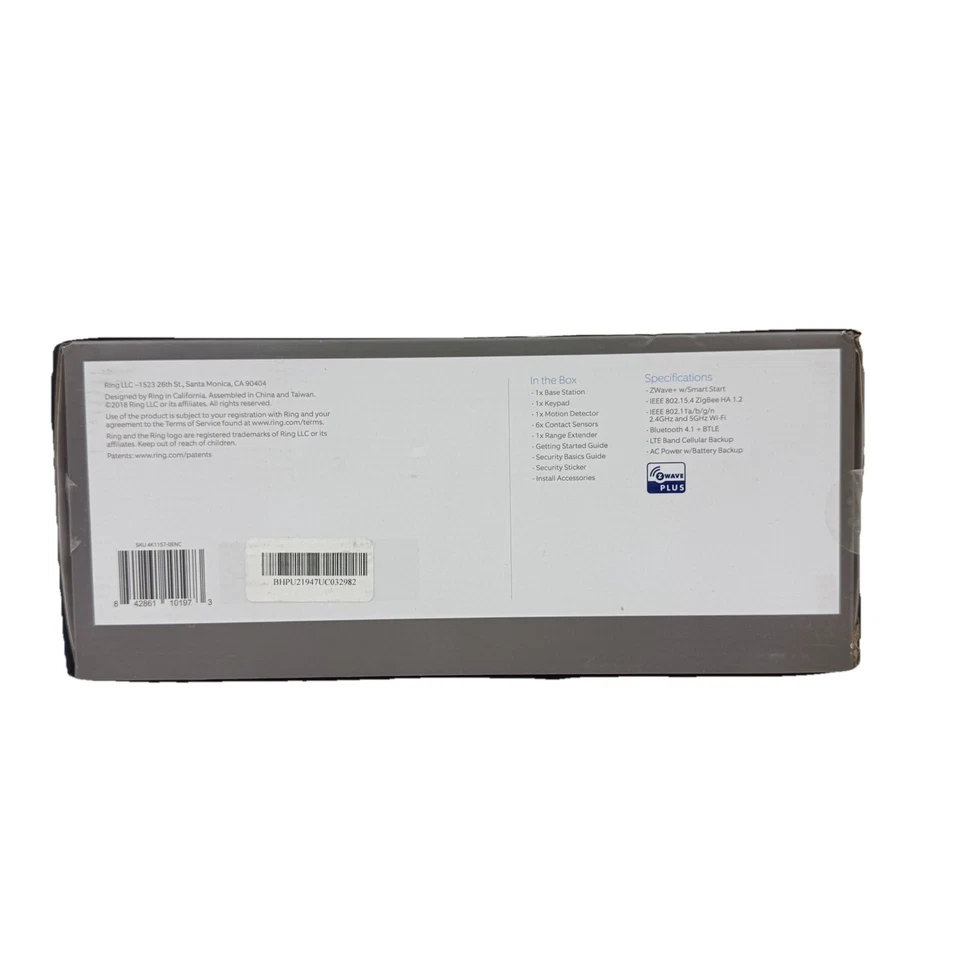 Ring Alarm Wireless Security Kit Home System - 10 Pieces Smart Home Ready NEWOB - Image 4 of 4