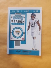 2019 Panini Contenders Football Card A.J. Bouye #38