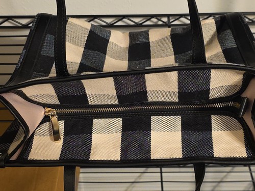 Kate Spade Market Gingham Medium Tote Purse Handbag See Description - Picture 10 of 10