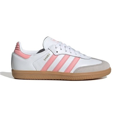 Adidas Samba Damen 35 36 37 38 39 40 Weiß Rosa Junior Turnschuhe Schule