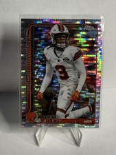 2025 Topps Chrome Football 68 Jerry Jeudy Pulsar Recractor Cleveland Browns