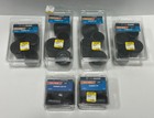 6 Truguard Assorted Black Rubber Leg Tips Pack of 4 Furniture Floor Protection