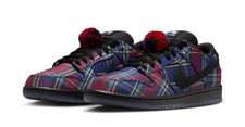 Nardwuar x SB Dunk Low  Tartan  2025 II1493-600 Size US Men's 7-12 