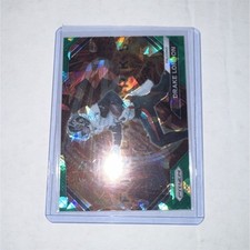 Panini Prizm Drake London Fireworks Green Ice Prizm F-25 Atlanta Falcons