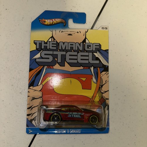 2012 Hot Wheels Superman Series Set (6) Mustang, Camaro w/chase Phastasm Car - Picture 4 of 9