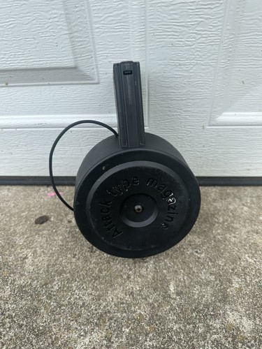 G&P "Attack Type" Electric Winding 1500 Round M4 Drum Magazine