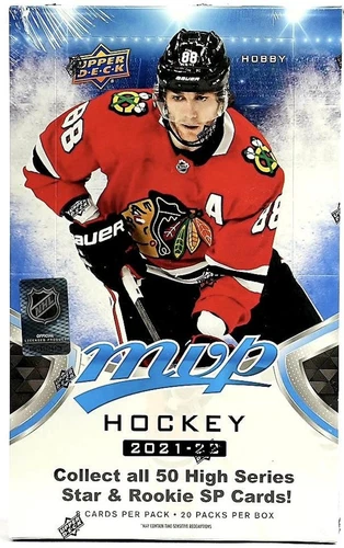 2021/22 Upper Deck MVP Hockey Hobby Box English Factory Sealed