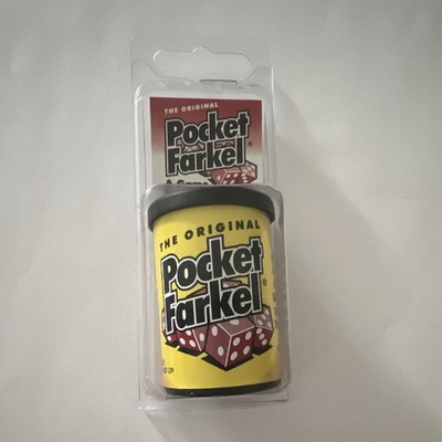Legendary Games Pocket Farkel Travel Strategy Dice Game, 2+ Players, Age 8+