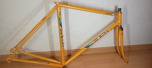 De Rosa Super Prestige Vintage 1980s Columbus SL Steel Road Bike Frame 51cm