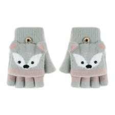 For toddler kids 2-8 years, Fox Grey Green, for Girls Boys 5-10 Years