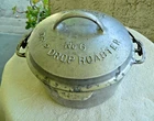 Vintage Aluminum Wagner Ware No.6 246 Round Drip Drop Roaster
