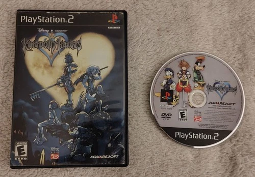Kingdom Hearts - Sony Playstation 2 (PS2) - NO Manual - Tested