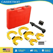 Fork Extractor Tool Macpherson Strut Coil Spring Compressor  Interchangeable US