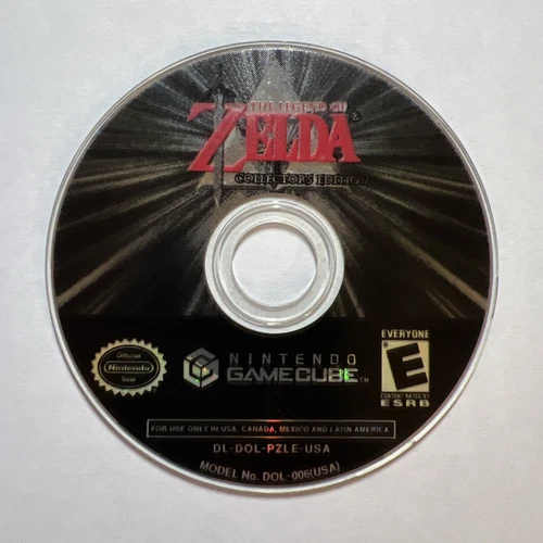 The Legend of Zelda Collector's Edition - (Nintendo GameCube, 2003) - No box