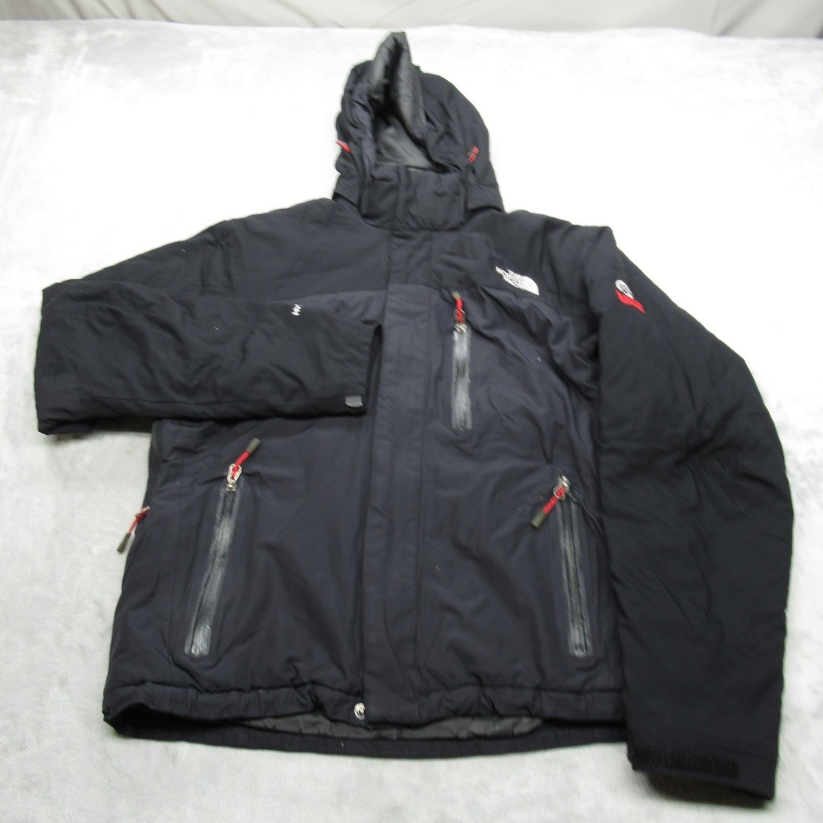 North Face Jacket Men Small Black Summit Waterproof HyVent