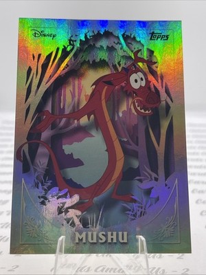 2025 Topps Disney Wonder Mushu Furry Friends Foil #FF-16