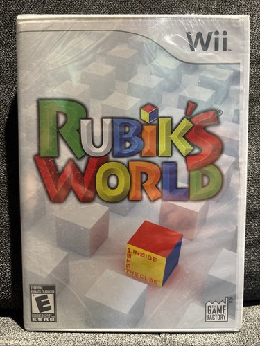 Rubik's World (Nintendo Wii, 2008) Brand New, Factory Sealed