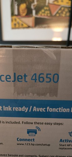 BRANDNEU VERSIEGELT HP OfficeJet 4650 AIO All-in-One WLAN *WEISS* - Bild 4 von 9