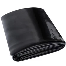 14 x 14 FT Pond Liner, 20 Mil Fish Pond HDPE Liner, Pond Liners for Outdoor P...