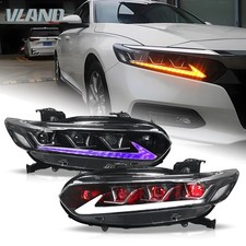 Led Projector Headlights Assembly For 2018-2023 Honda Accord 10th Gen Sequential Led Projector Headlights Assembly For 2018-2023 Honda Accord 10th Gen Sequential