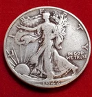 ☆1942-D Walking Liberty Half Dollar Silver 50C☆