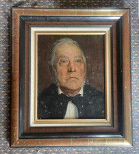 Anonyme - Huile sur toile marouflée sur panneau - Portrait - XIX