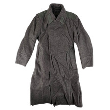 Soviet Red Army Greatcoat Brown Wool Vintage 70s Russian Communist Medium