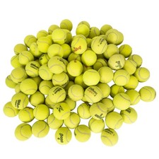 200 Bulk Used Tennis Balls for Dogs Fetch & Play, Upcycled Mixed Brands