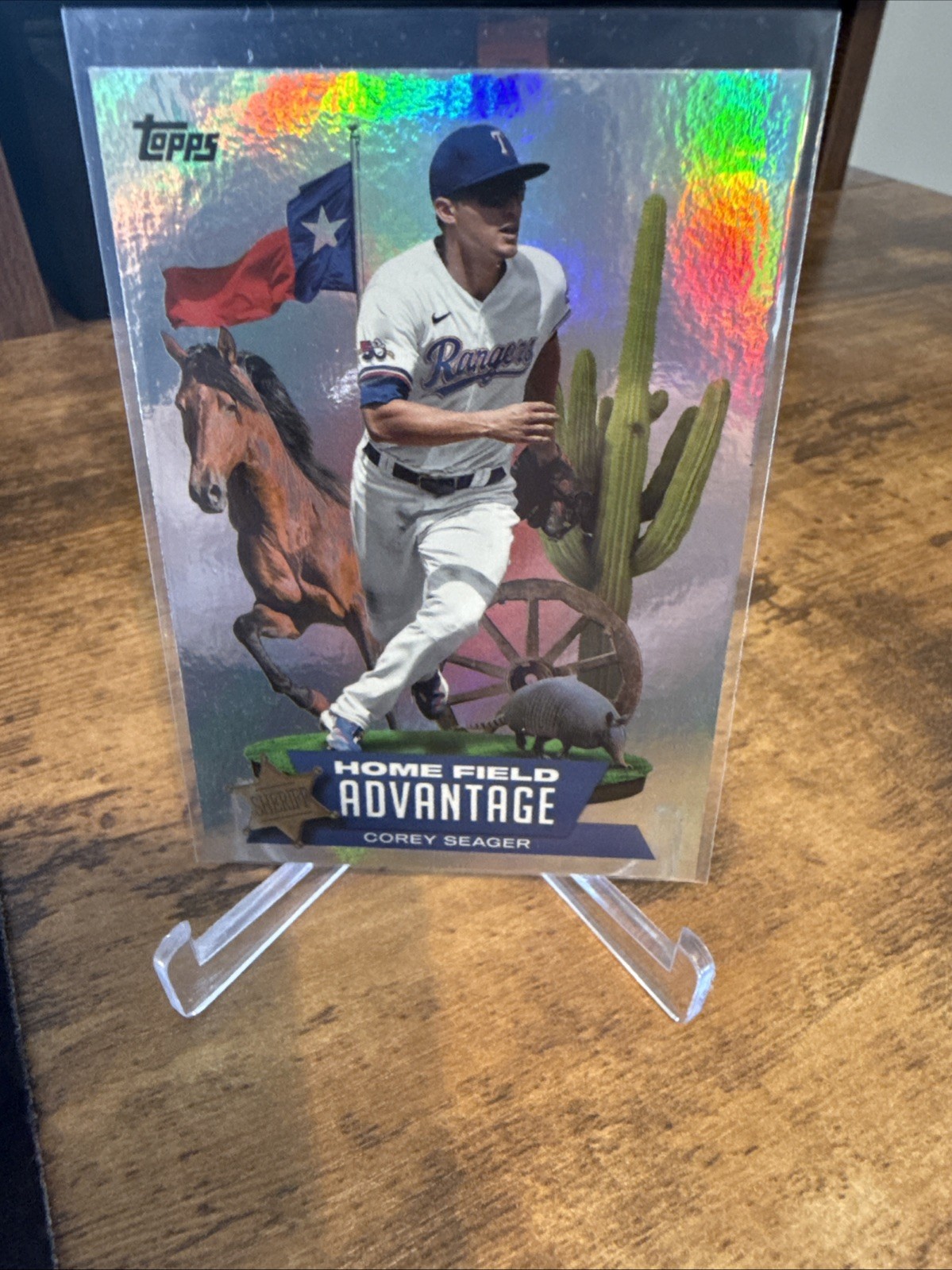 2022 Topps Update Series Home Field Advantage Corey Seager #HA-29