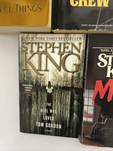 Stephen King Posten von fünf Taschenbüchern Elend Skelett Crew Der Nebel + - Bild 4 von 15