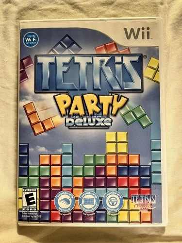 Majesco Tetris Party Deluxe Nintendo Wii Multiplayer E Rated 2010 With Manual