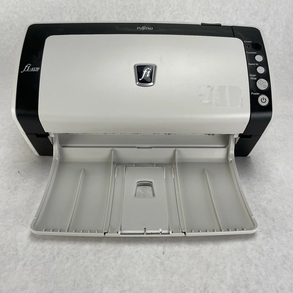 Fujitsu fi-6130 Duplex Document Scanner PA03540-B055 Untested - Image 3 of 4