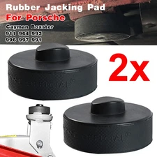 2x Jacking Point Jack Pad Adaptor Rubber For Porsche Cayman Boxster 911 996 997