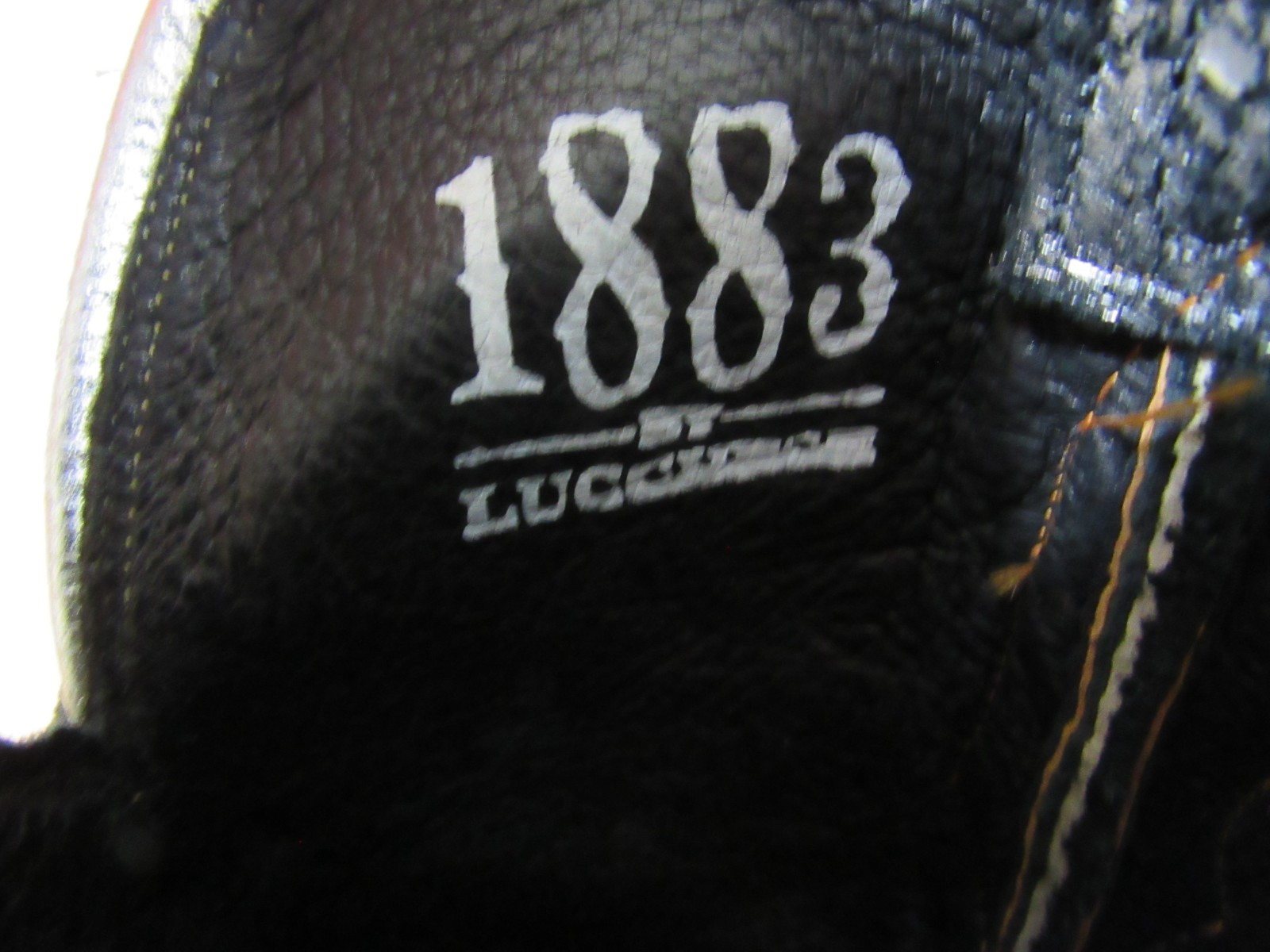 Lucchese Black Sueded Python Snip Toe Boot 9 B - image 9