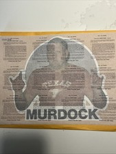 Dick Murdock AWA Wrestling Iron On T-Shirt Transfer Unused 10.5x8 1976 Longhorns