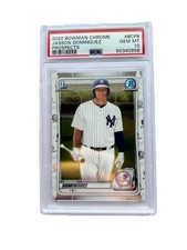 2020 BOWMAN CHROME PROSPECTS #BCP8 JASSON DOMINGUEZ PSA 10