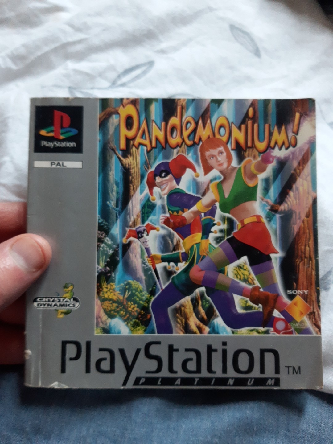 Pandemonium ps1 manual only