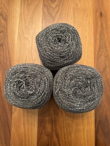 Lot Of  3 Big Twist Panoramic Yarn Fine Acrylic 656yd 5.3oz Smoke image 2