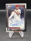 2024 Bowman Draft Chase Burns Chrome Auto 1st Prospect #CPA-CB Reds