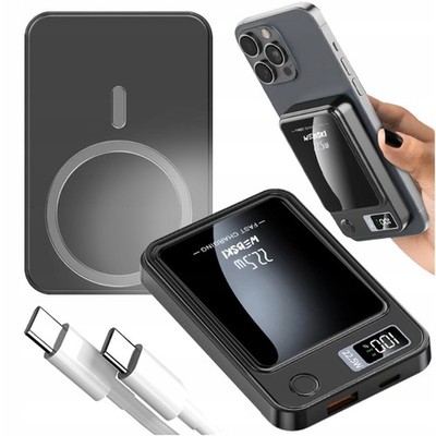 10000mAh Power Bank Mit LCD Display 22,5W Schnellladegerät für iPhone/Samsung DE
