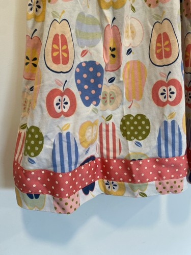 Matilda Jane size 8 Class President lap dress apples pears fruit twirl school - Picture 3 of 6