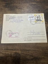 Poland 1983 Registered Cover Stefan Batory 400th Postal Rate Anniversary Polska