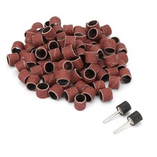 100Pcs 12mm Abrasive Sand Paper Sandpaper Wheel Grinding Bit 2Pcs 0.12 per gallon