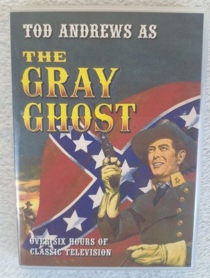 The Gray Ghost DVD Collection 2 Discs Classic Television w/ Tod Andrews 6 Hours