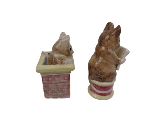 Beatrix Potter Frederick Warne England Figurines Peter Rabbit Royal Albert 80's  - Picture 7 of 16